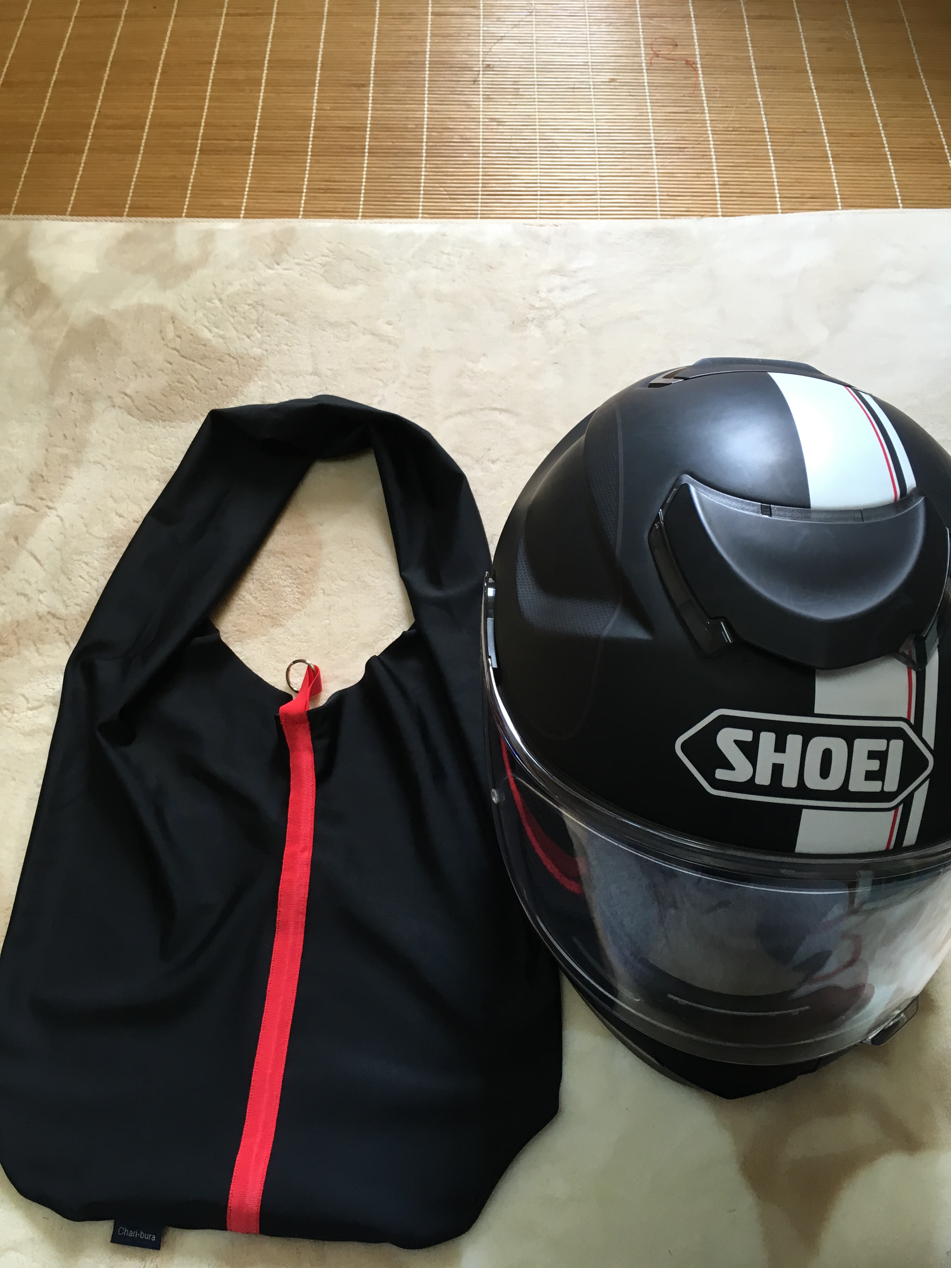 フルフェイス用にヘルメットバッグを買ってみたよ！【chari-bura Travel SACO 02-L商品レビュー】｜ビブリアン